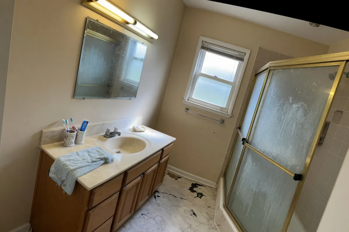 Guest bath refresh before