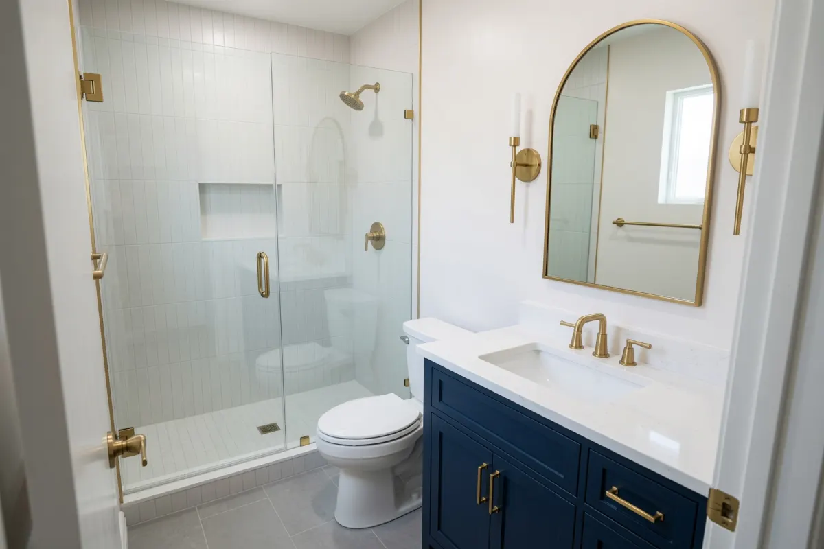Spa master bath after
