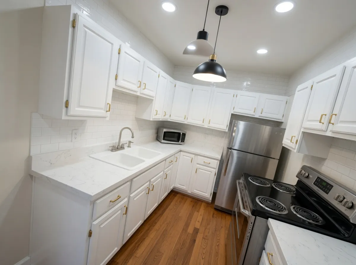 Chef's kitchen after
